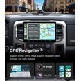 thumbnail image 3 of Radio de coche estéreo mejorada de 11.5 pulgadas, 4G+64G con Carplay para Dodge Ram, 3 of 9