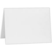 A2 Folded Card (4 1/4 x 5 1/2) - Bright White - 100% Cotton (250 Qty.)