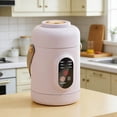 thumbnail image 2 of Multifunctional Portable Cooking Mini Ceramic Glazed Inner with Steamer and 12 Hour Timer for Meals, 2 of 5