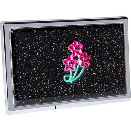 Budd Leather Secret Garden Business Card Case