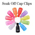 thumbnail image 2 of Clips de plástico para quitar esmalte de uñas, herramienta de envoltura, líquido para quitar barniz, accesorios de Arte de manicura, 10 unidades, 2 of 4