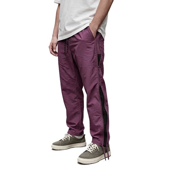 Dagugfen Athletic Pants for Men Drawstring Mesh Breathable Elastic Waist Moisture Wicking Workout Pants with Pockets