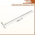 thumbnail image 2 of Uxcell 5/16"(8mm) Dia Round Aluminum Rod, 16" Long 6063 Aluminum Round Bar Stock, 2 of 5