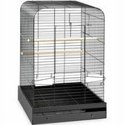 Prevue Madison Bird Cage - Black - Small-Medium Birds - (20"L x 20"W x 29"H), Black