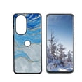 thumbnail image 1 of Compatible with Motorola Edge Plus 2022 Phone Case, Blue-Marble-55 Case Silicone Protective for Teen Girl Boy Case for Motorola Edge Plus 2022, 1 of 1