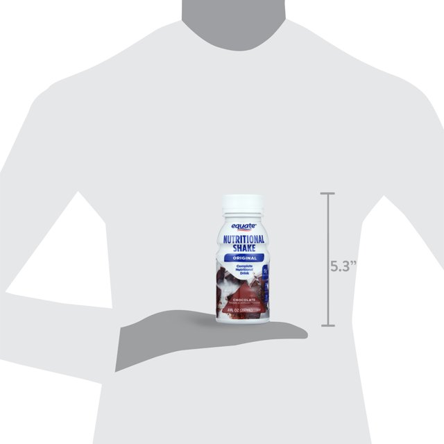 Equate Original Meal Replacement Shakes – Vanilla, 8 Fl Oz, 24 Count