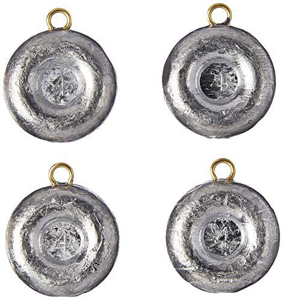 Bullet Weights® DSI3-24 Lead Disc Sinker Size 3 oz Fishing Weights