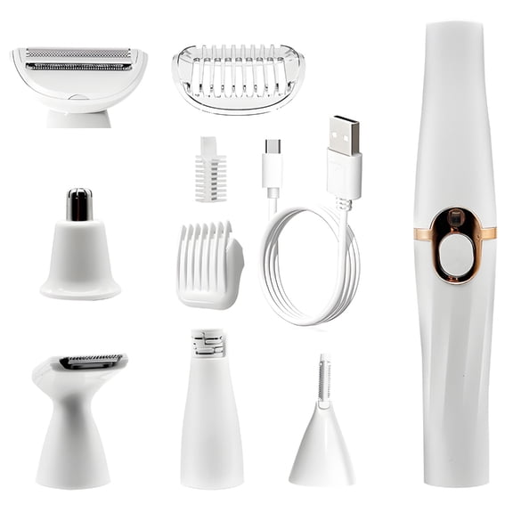 Sinyiin Easy Electric Cutter integrated Body Groomer For Women Men Countenance Swimsuit Area Depilation Impermeable Small Nonallergenic