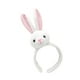 thumbnail image 1 of Diadema de animal para maquillaje, aro para el pelo para lavarse la cara, decoración para la cabeza, tocado de spa conejo blanco, 1 of 9