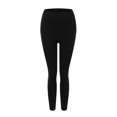 thumbnail image 3 of Gibobby Running Pantalones Deportivos Yoga Nine Points Pantalones mujer Proceso en caliente Leggings negros para mujer(Negro,Talla única), 3 of 5