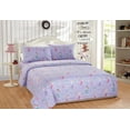 thumbnail image 2 of Fancy Linen Comforter Set Mermaid Under The Sea Lavender Aqua Pink New # Mermaid (Twin Comforter), 2 of 3