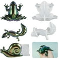 thumbnail image 2 of for Frog Lizard Snail Animal Crafts Silicone Mold Epoxy Jewelry Mold Pendant Mol, 2 of 20
