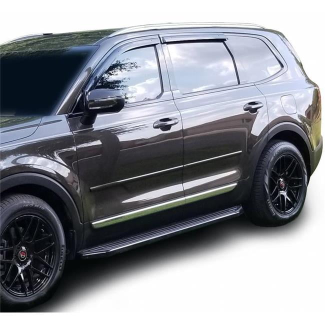 Black Horse PRK376BK Peerless Running Boards for 2020 Kia Telluride