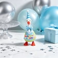 thumbnail image 4 of RUINIXCW 7 Inch Birthday Desk Goose Outfits Desktop Duck Outfit Mini Porch Goose Outfit for Desk Goose Figurine Felt Desk Goose Clothes Hat Bowtie Set (No Goose), 4 of 8