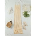 thumbnail image 4 of Womens Sexy Back Tie Dress Long Crochet Hollow Maxi Beachwear Rest Resort Outfits Nightclub Sleeveless Party Dresses, 4 of 9