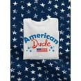thumbnail image 3 of American Dude 4Th July Sweatshirt Men -Image by Shutterstock, Male x-Large, 3 of 4