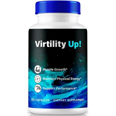 Virtility Up Capsules – Official VirtilityUp All-Natural Pills for Physical Health & Overall Well-Being, Premium Pastillas for Energy, Vitality & Wellness Support, Reviews (60 Capsules)