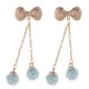 thumbnail image 4 of 2 piezas borla colgante DIAMANTE RHINESTONE DE CRISTAL EMBELLECEDORES CRAFT DIY azul claro Sunnimix Botones de adornos de cristal, 4 of 8