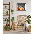 thumbnail image 3 of Art.com Hogging The Bed Yellow Giclee Print by Stephen Huneck, Brown Frame Wall Art, 40" x 32", 3 of 4