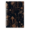 thumbnail image 2 of Wirebound Notebook Hardcover Spiral Notebooks Mushrooms and Plants Pattern, 60 Pages, 80 GSM, 5.7 x 8.3in, 2 of 7