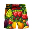 thumbnail image 6 of Xysaqa Mens Swim Trunks Big & Tall Men's Swimwear Swimsuits Hawaiian Beach Shorts Funny Fruits Print Men Swimming Trunks Casual Summer Board Shorts Bathing Suits 3X 4X 5X, 6 of 6