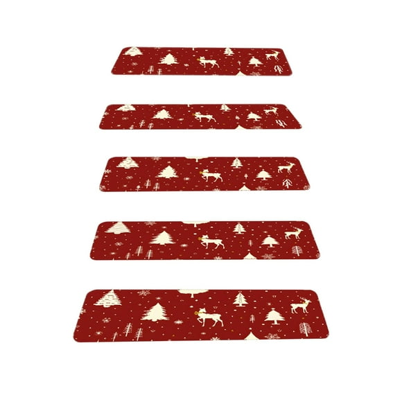Door Mats Indoor,1Pc Border Christmas Stair Step Mats Indoor Duplex Stair Foot Mats Entrance Door Steps Slip Stair Mats,Indoor Door Mat,Christmas Door Mat,Door Mat Indoor Entrance