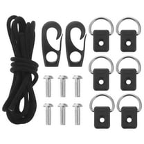 MLINS  Kayak Accessories Multiple Bolt Hooks Picture Hanging Wire Black