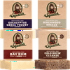 Dr. Squatch Men's Soap Variety 4 Pack - Men's Natural Bar Soap - Cold Brew Cleanse, Birchwood Breeze, Bay Rum, Eucalyptus Greek Yogurt