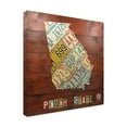 thumbnail image 4 of Trademark Fine Art 'Georgia Map' Canvas Art by Design Turnpike, 4 of 4