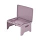 thumbnail image 1 of Injueey plegable con asa portátil, para espacios pequeños, fácil de transportar, para sala de estar, sofá cama. Almacenamiento y organización del hogar violeta, 1 of 6