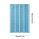 thumbnail image 3 of Cortina de ducha de poliéster con estampado de hojas, repelente al agua y suave, ideal para baños y aseos., 3 of 5