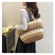 thumbnail image 4 of Bolsa De Hombro Bolso de mano para mujer, bolsos de paja, bolso de mano de verano, bolso grande de playa tejido (marrón) Ehuebsd Para Estrenar, 4 of 8