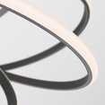 thumbnail image 3 of Artika Maelstrom Modern LED Pendant Light Fixture, Black, 3 of 5