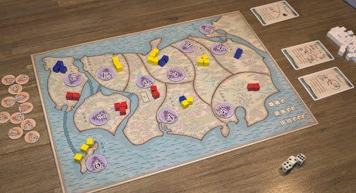 Rumble Nation Family Strategy Board Game for Ages 10+, from Asmodee
