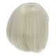 thumbnail image 4 of Peluca de muñeca de pelo liso Bling Bling con flequillo recto y diseño de clase mundial, 4 of 12
