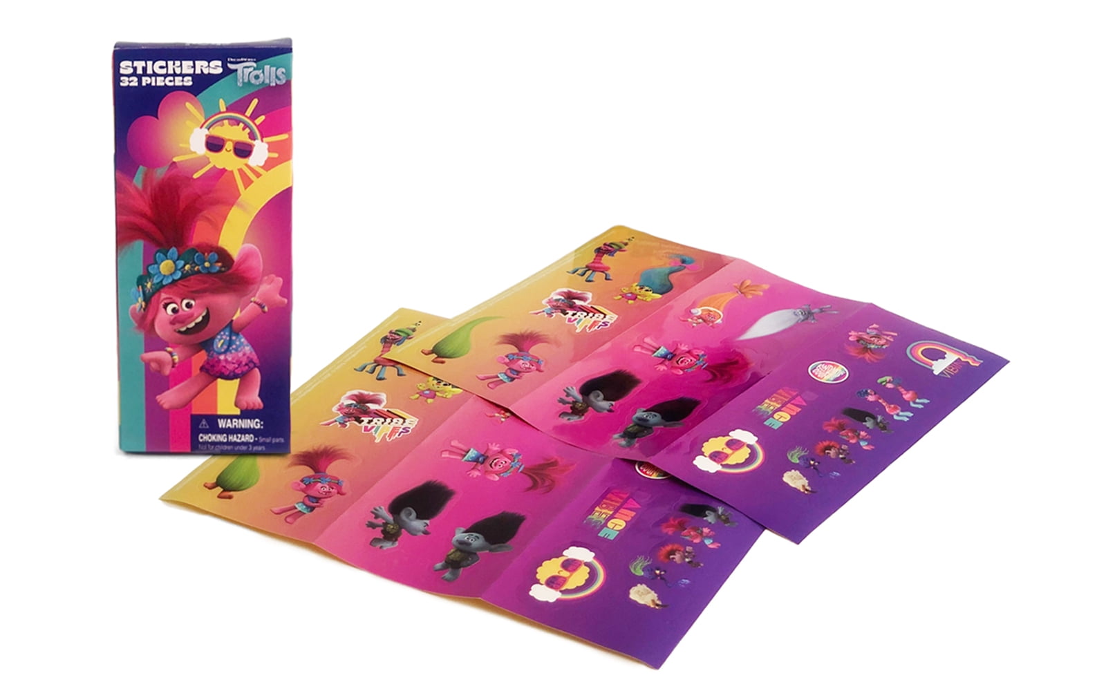Trolls Tin Box Gift Set for Kids - Tin Box, Tin Pencil Case, Water Bottle, Puzzle, Stickers