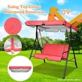 thumbnail image 1 of Outdoor Courtyard Swing Ceiling Cover Awning Rain Cover Replacement Cloth, 1 of 9