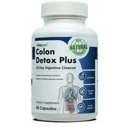 VitaPost Colon Detox Plus 15-Day Digestive Cleanse Supplement - 60 Capsules