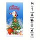 thumbnail image 5 of Decoraciones de Navidad Al Aire Libre Cortinas de Puerta de Navidad Banderas Foto Al Aire Libre Papá Noel Y Cachorro Decoración de Fondo Tela Colgante Decoraciones de Navidad Interior, 5 of 6