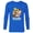 Navy, variant on Disney Goofy Handsome Classic Funny - Long Sleeve T-Shirt for Men - Customized-New Red