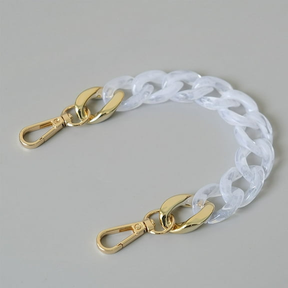 Bag Chain Large Chain Strap Purse Replacement Chain Decorative Chain Strap with Buckles for Handbag Purse Shouder Bag