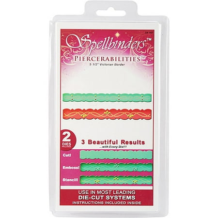 Spellbinders Wizard Pierceabilities Dies, 5.5'', Victorian