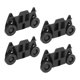 thumbnail image 1 of Dishwasher Lower Rack Wheel, Stable 4 Pcs High Accuracy ABS AP5983730 Wear Resistant  For Kitchen ANGGREK Dishwasher Wheels Replacement, 1 of 8