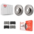 thumbnail image 1 of Transit Auto Front Disc Brake Rotors and Semi-Metallic Pads Kit for Car Cadillac ATS K8S-100086, 1 of 11