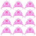 thumbnail image 2 of 20Pcs Pink Plastic Doll Crown Jewelry for Imaginative Play Accessories, 2 of 9