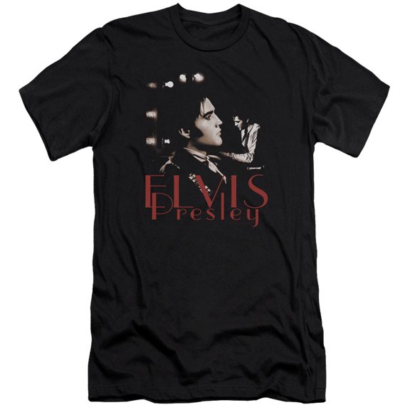 Elvis Presley - Memories - Premium Slim Fit Short Sleeve Shirt - Large