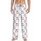 thumbnail image 1 of Balery I Love My Dad Pantalones de pijama para hombre, pijama ultraligero, pantalón de descanso-Large, 1 of 6