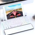 thumbnail image 4 of xinxixnxx Keyboard Wrist Pad Anti-Skid PU Leather for Desktop PC 61keys black, 4 of 9