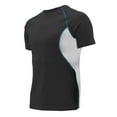 thumbnail image 2 of Men's Cool Quick-Dry Gym Workout Sport Running Breathable Performance T-shirt (920-#1, S), 2 of 4