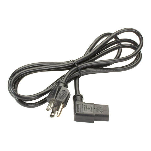 Black Box Power Cord - NEMA 5-15P to IEC-60320-C13 (Right-Angle)